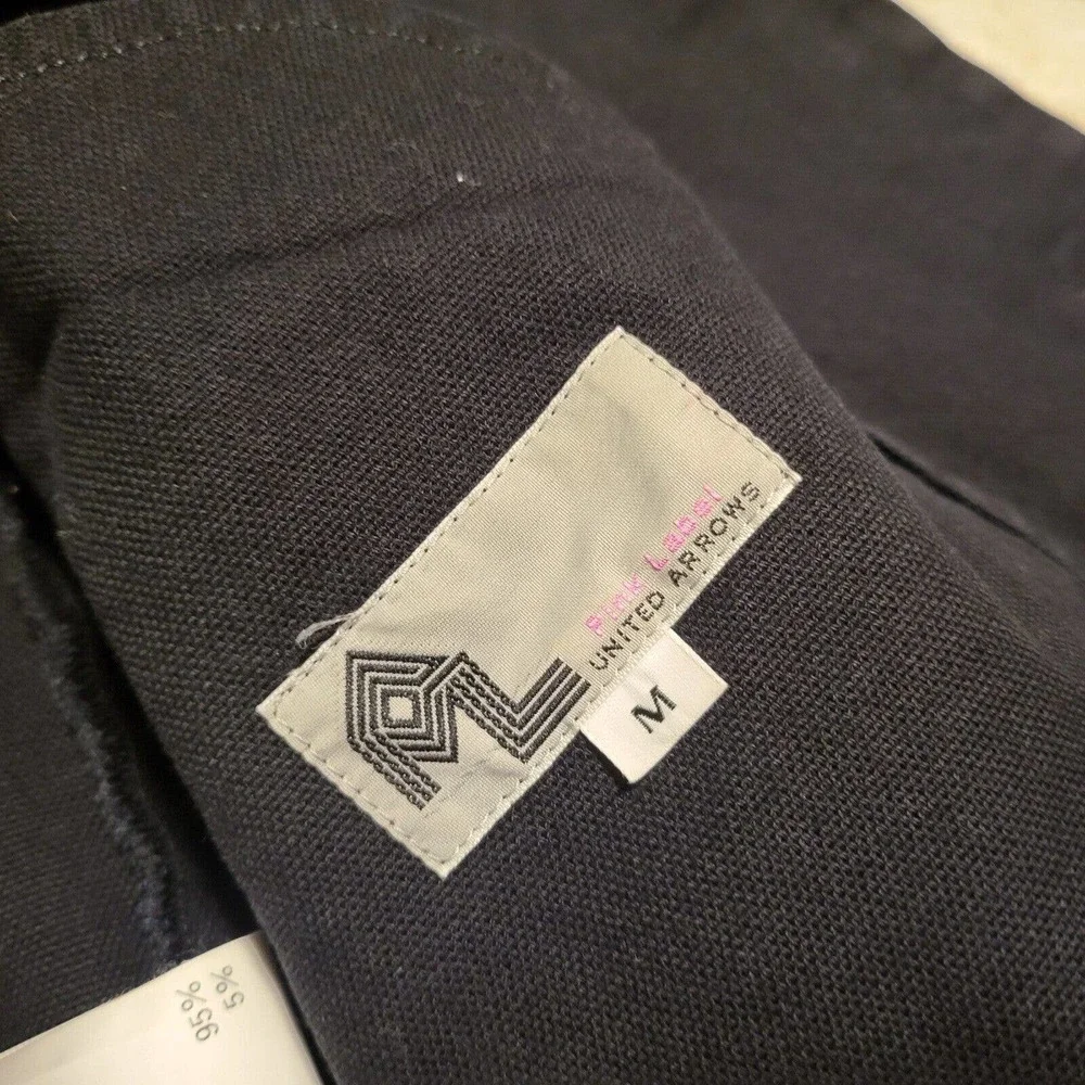 Pink Label United Arrows Womens M Medium Japan Goth Punk‎ Canvas Jacket